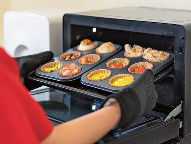 オーブンは２００℃