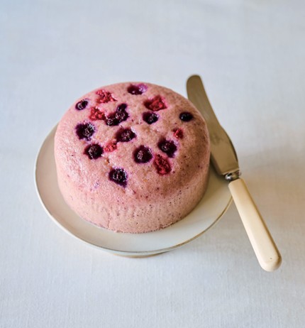 ミックスベリー蒸しパン