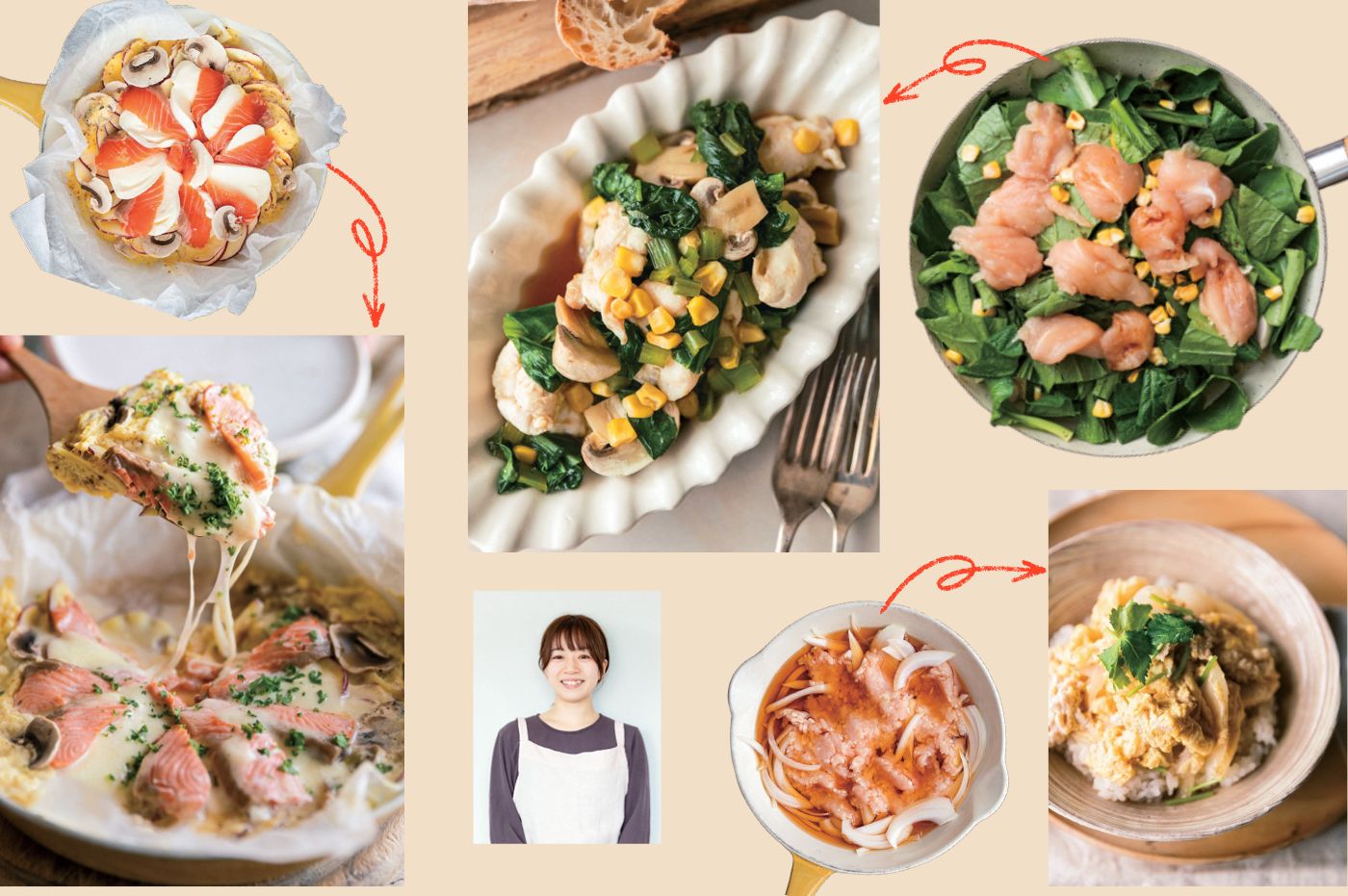 【切って、並べて、蒸すだけ】簡単なのにおいしすぎる「フライパン蒸し」レシピ3品［料理家/山本りい子］