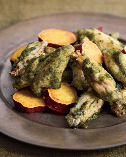 手羽中の磯辺揚げ