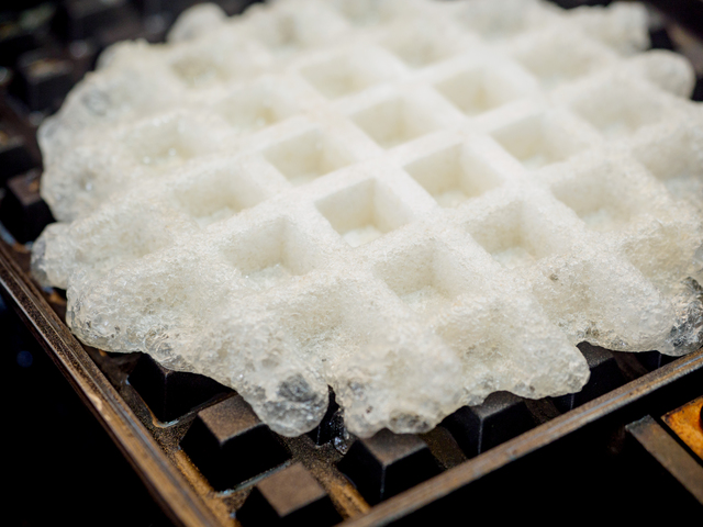 もちワッフル(モッフル)