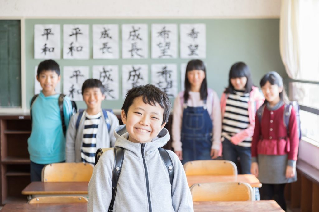 小学生の男の子