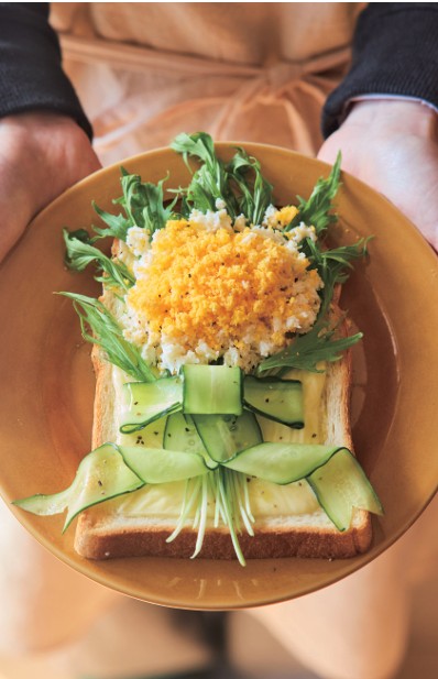 ミモザトースト