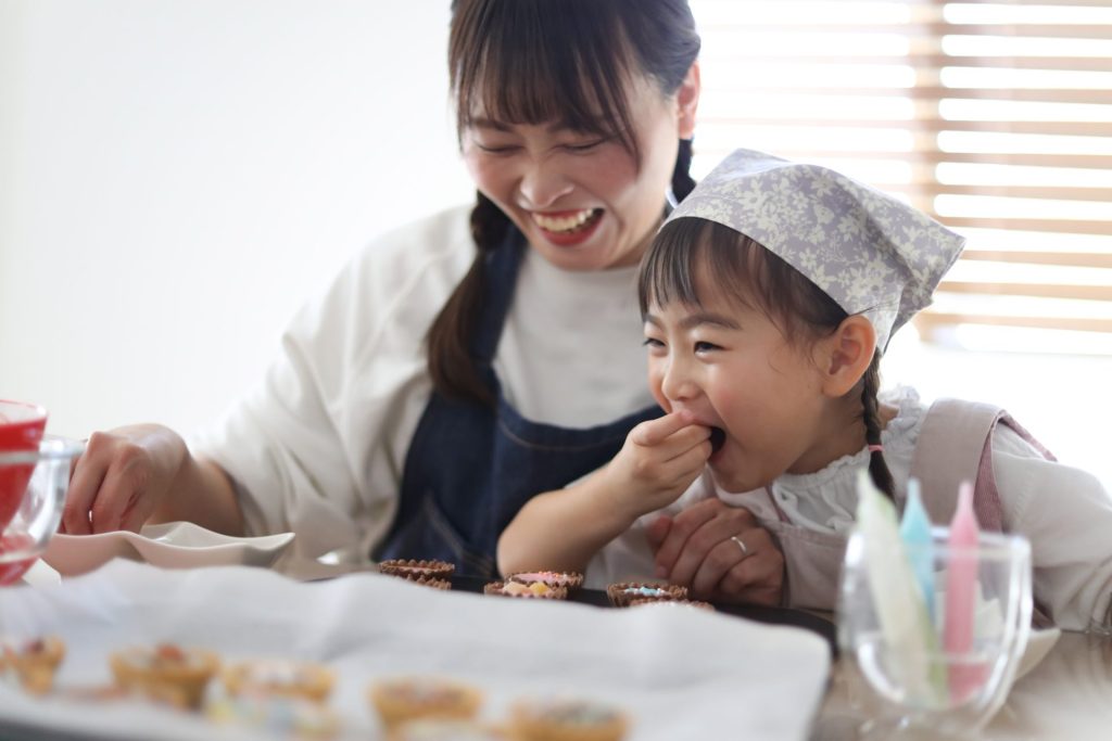 親子で料理