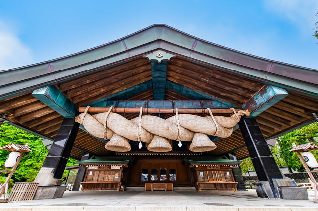 出雲神社の神楽殿