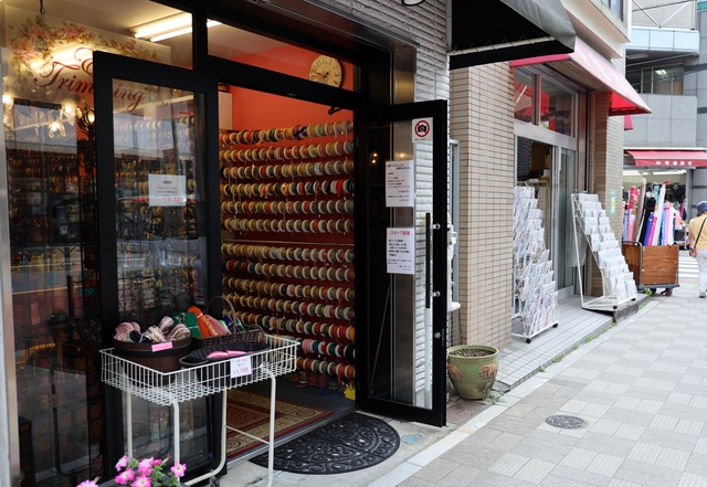 日暮里の繊維街