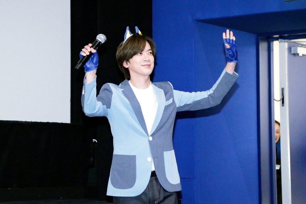 『ブルーイinシネマ みちしるべ』の先行上映会のスペシャルゲストとして登場したタレントのDAIGOさん