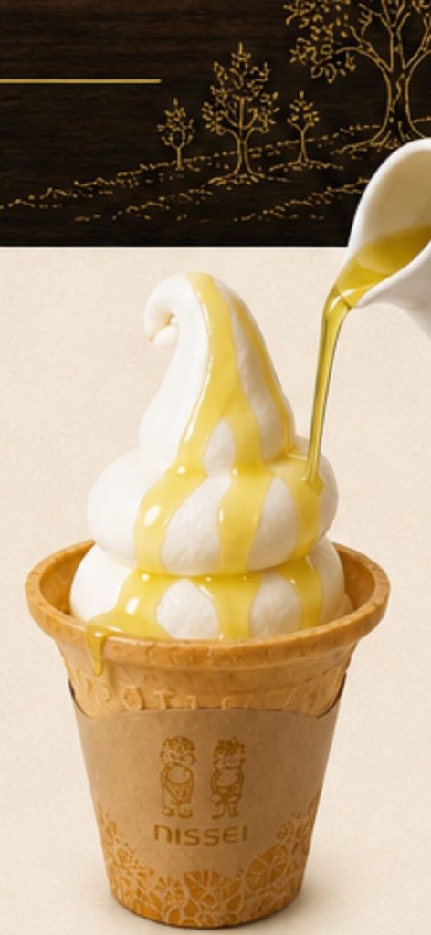 オリーブソフトクリーム