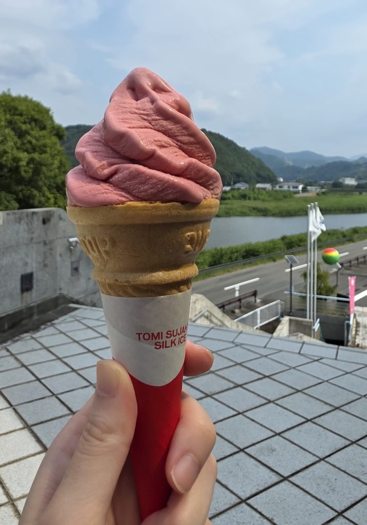 梅ソフトクリーム